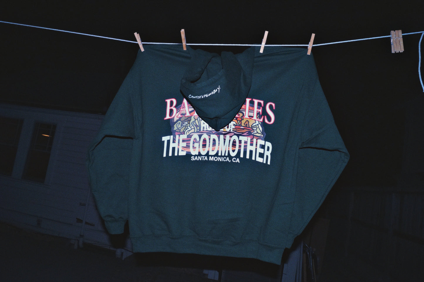 The Godmother "100-year" Hoodie (Italian Green)