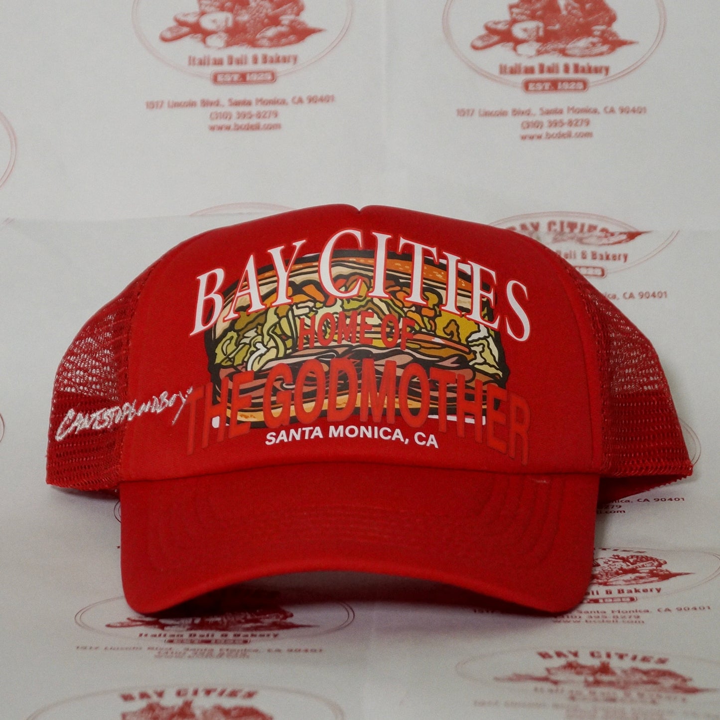 The Godmother "100-year" Trucker (Red-Edition)