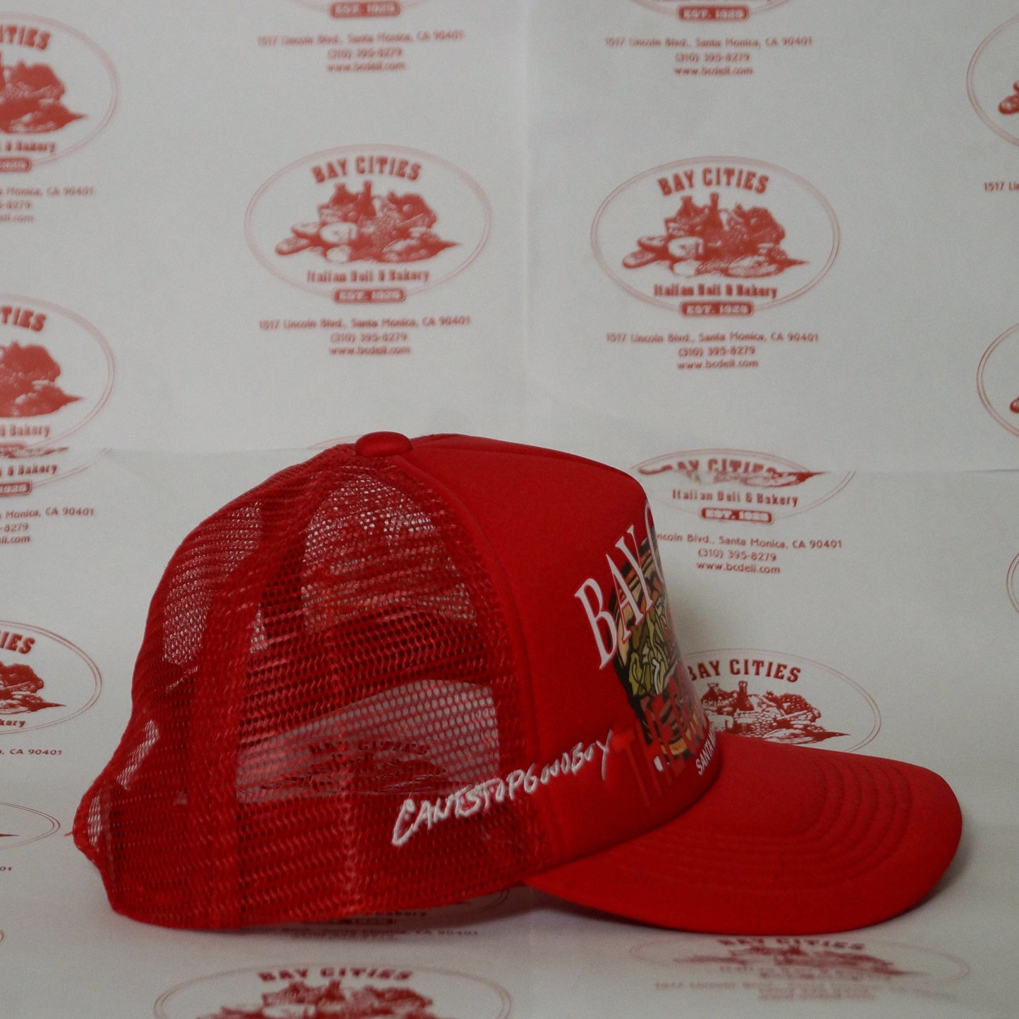The Godmother "100-year" Trucker (Red-Edition)