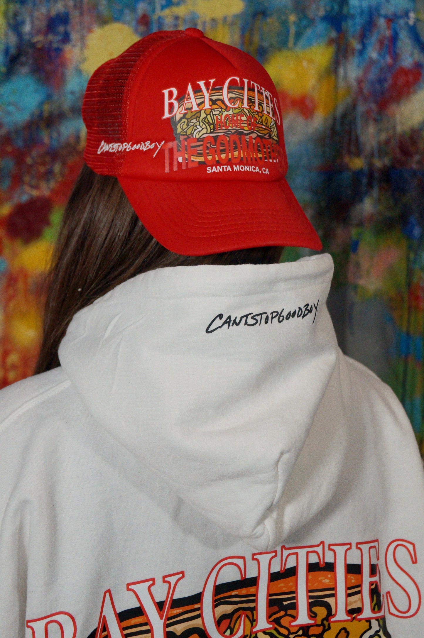 The Godmother "100-year" Trucker (Red-Edition)
