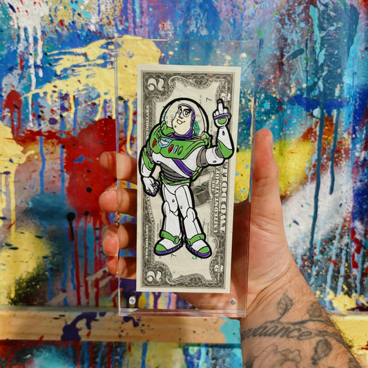 🔴 FU Money “Pops The Wings” Original 2 Dollar Bill