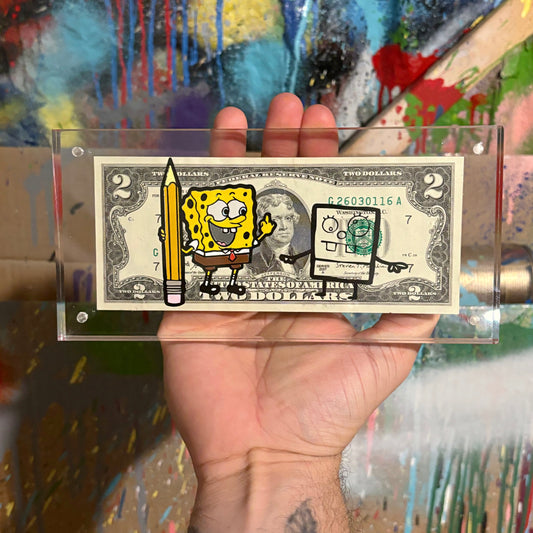 🔴 FU Money “R U F*?!ing Ready!” Original 2 Dollar Bill