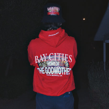 The Godmother "100-year" Hoodie (Italian Red)