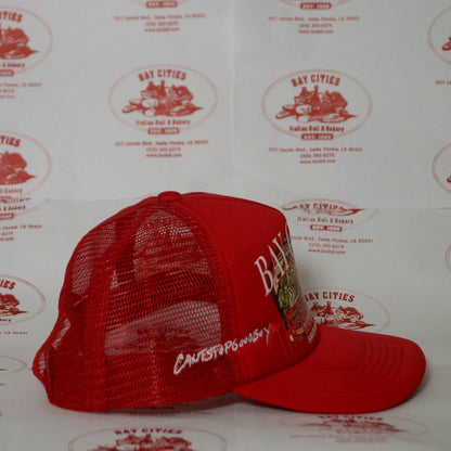 The Godmother "100-year" Trucker (Red-Edition)