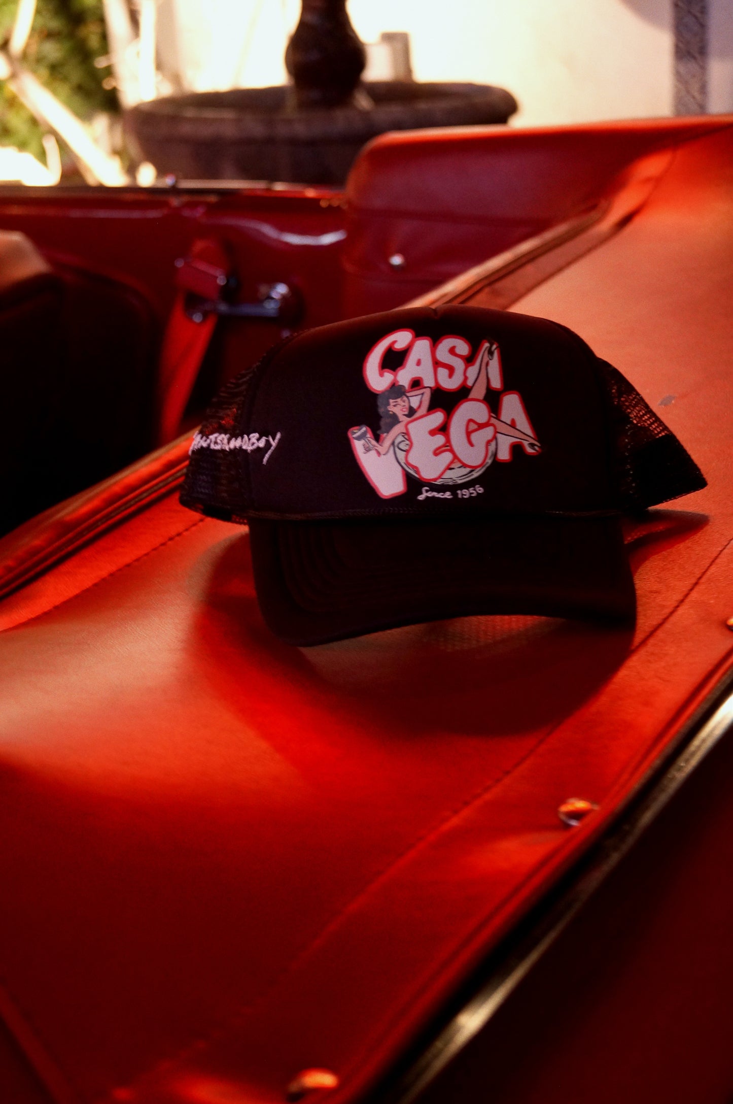Casa Vega "The Legacy" Trucker [White Logo]