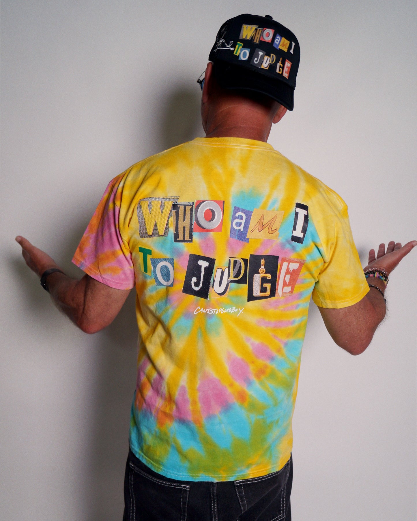 Howie Mandel "Who Am I To Judge" Tye-Dye T-Shirt
