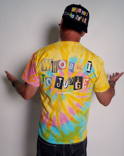 Howie Mandel "Who Am I To Judge" Tye-Dye T-Shirt