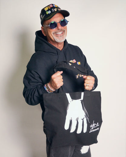 Howie Mandel "The Hand Bag" Black Tote
