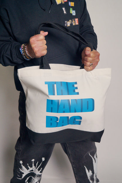 Howie Mandel "The Hand Bag" Off-White Tote