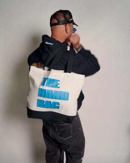 Howie Mandel "The Hand Bag" Off-White Tote