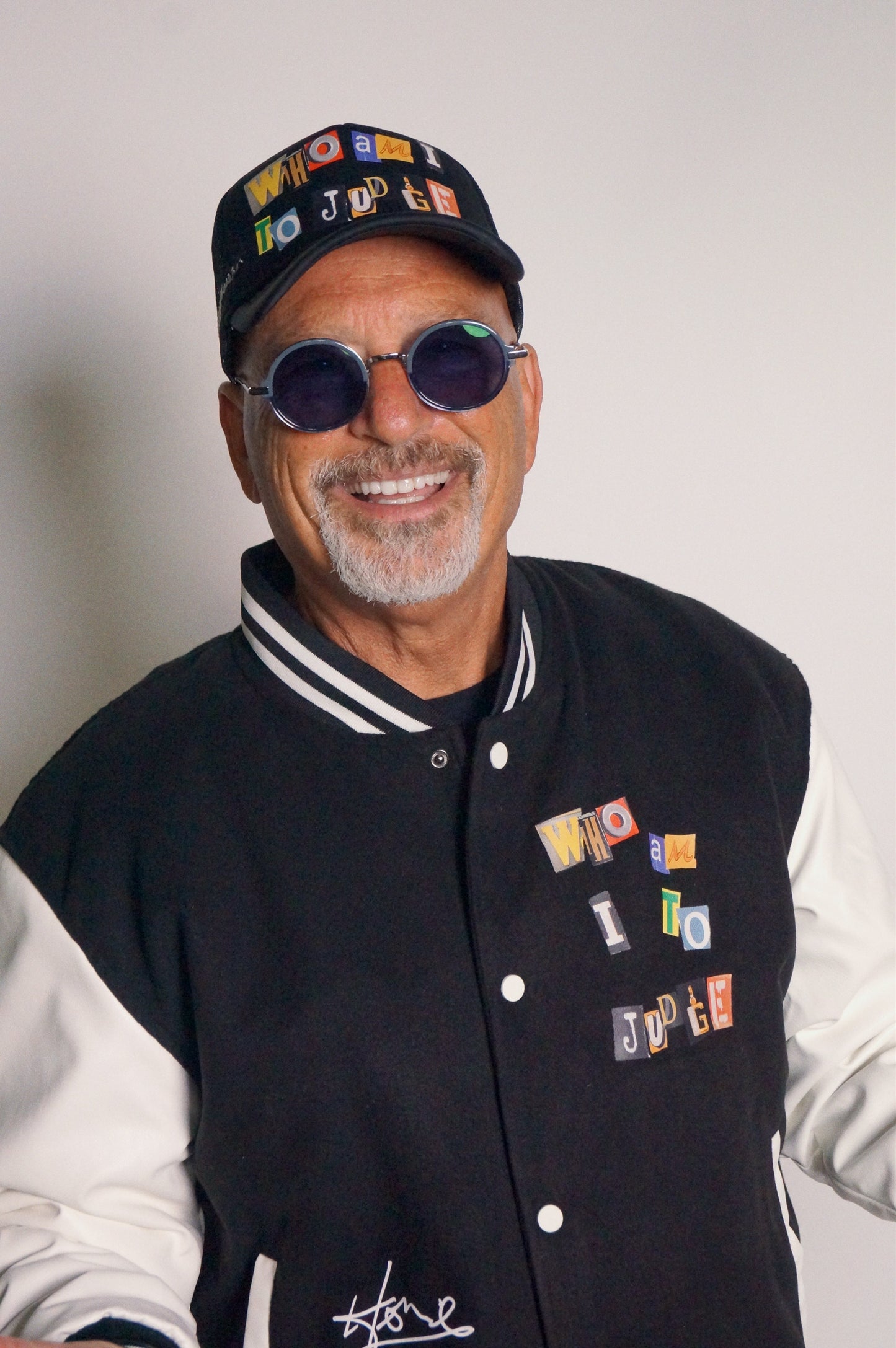 Howie Mandel "Who Am I To Judge" Varsity Jacket