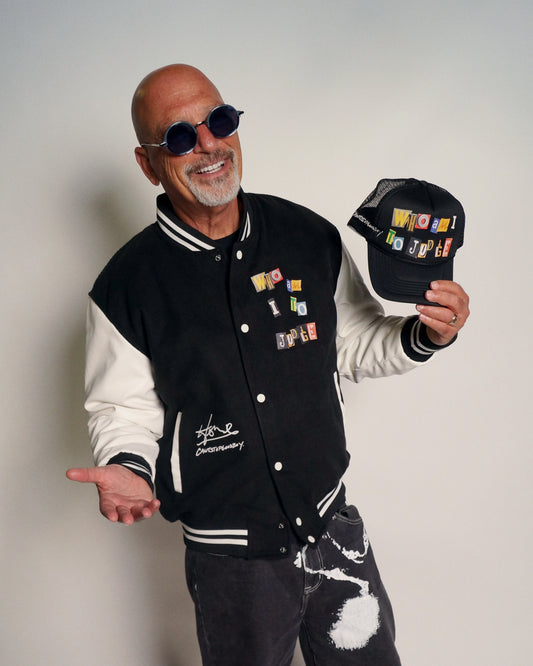 Howie Mandel "Who Am I To Judge" Varsity Jacket