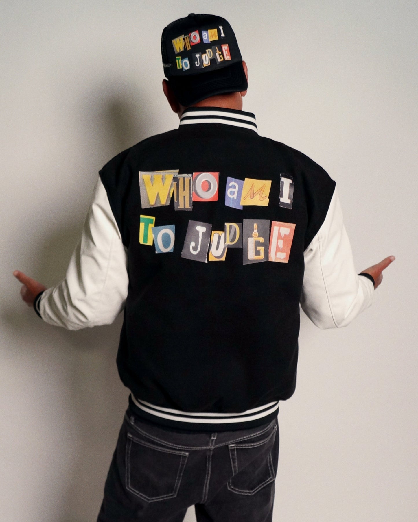 Howie Mandel "Who Am I To Judge" Varsity Jacket