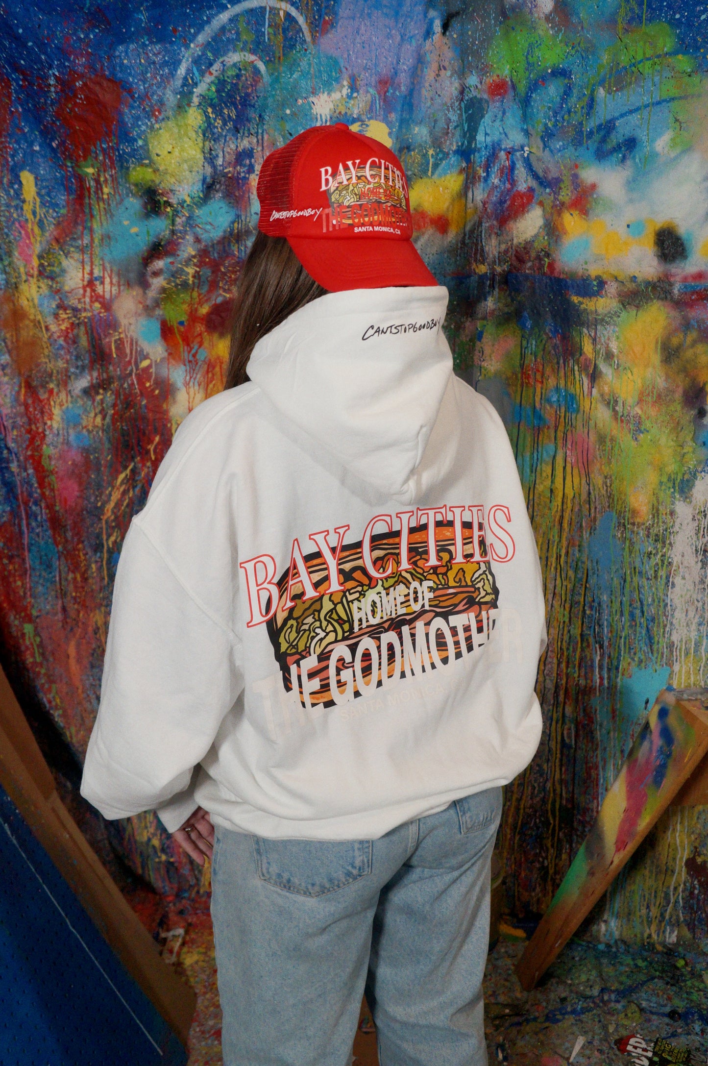 The Godmother "100-year" Hoodie (Crisp White)