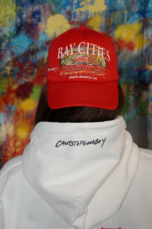The Godmother "100-year" Trucker (Red-Edition)