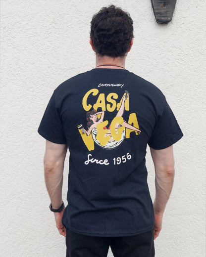 Casa Vega "The Legacy" Black Tee [Gold Font]