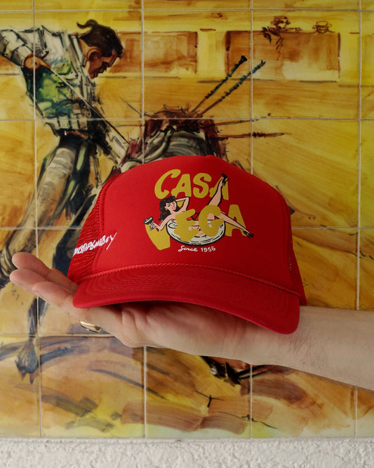 Casa Vega "The Legacy" Red Trucker [Gold Logo]