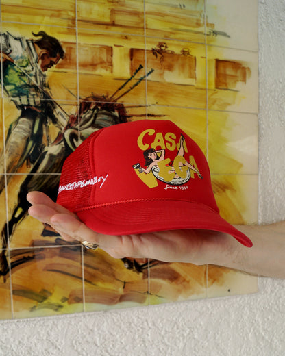 Casa Vega "The Legacy" Red Trucker [Gold Logo]