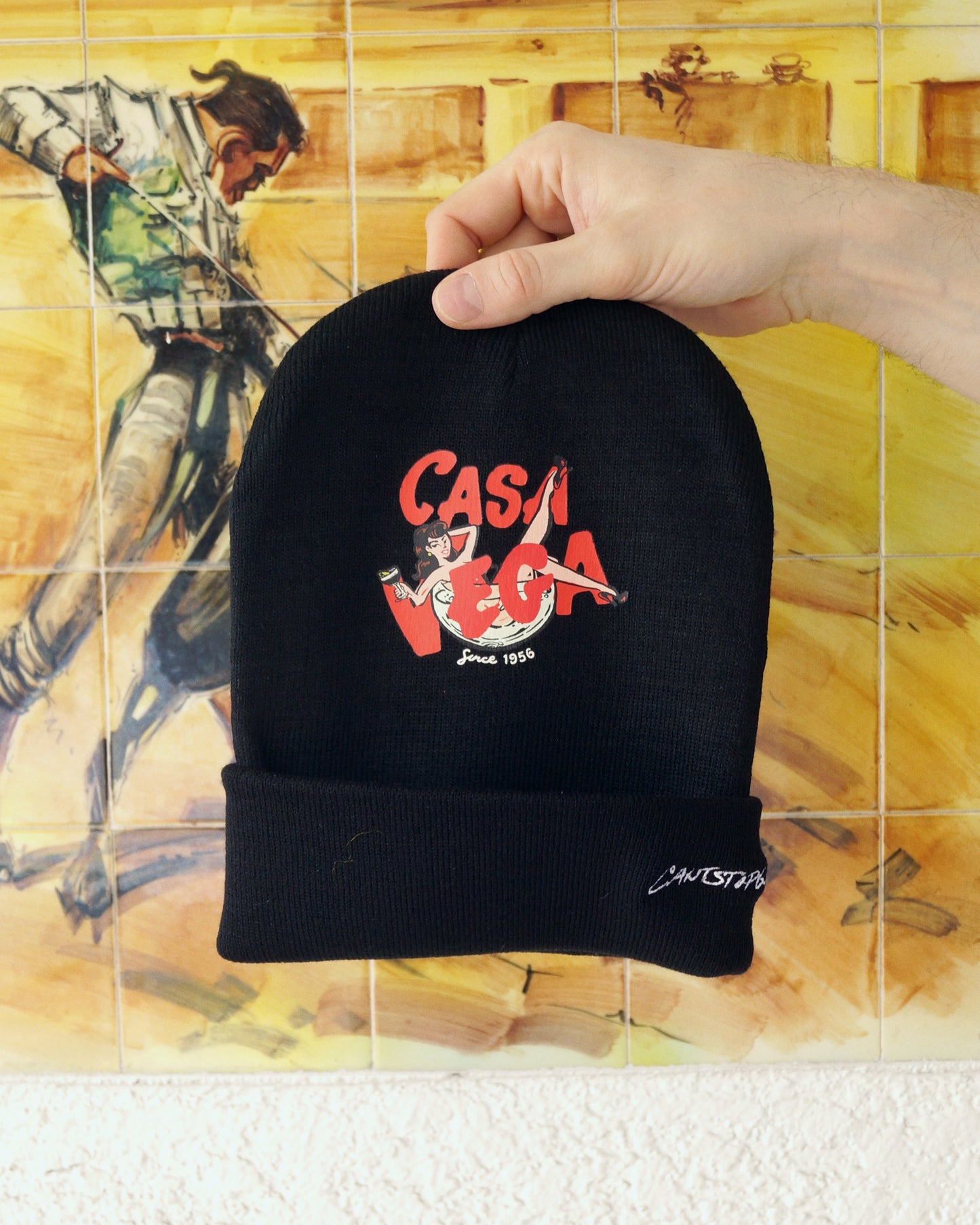 Casa Vega "The Legacy" Beanie [Red Logo]