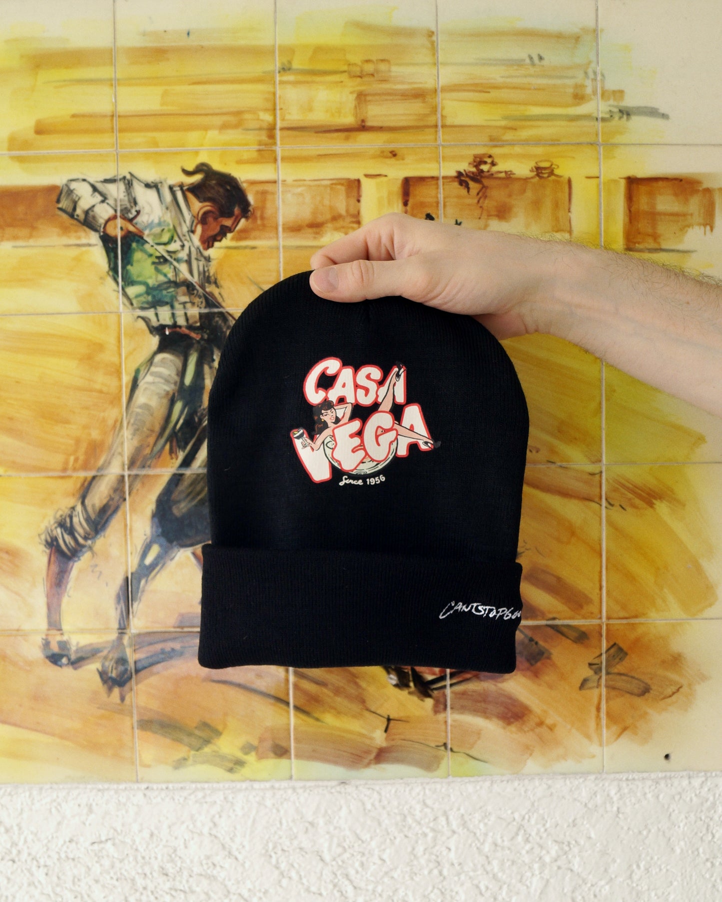 Casa Vega "The Legacy" Beanie [White Logo]