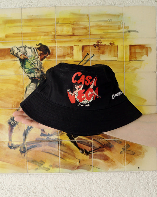 Casa Vega "The Legacy" [Red Font] Bucket Hat