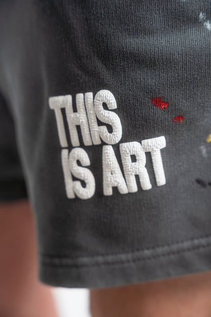 This is Art Logo Sweat Shorts